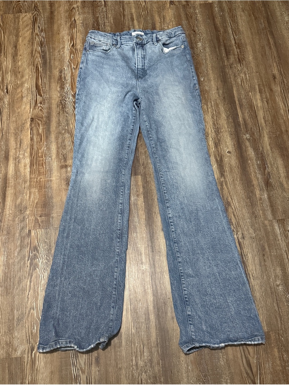Good American Good Classic Bootcut Jeans Women's 8/29 High Rise Denim